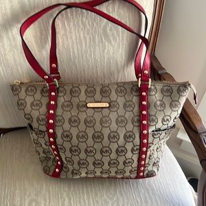 Michael Kors signature fabric Bag Purse